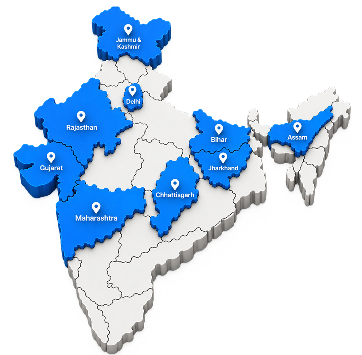 RAIC Pan India Presence